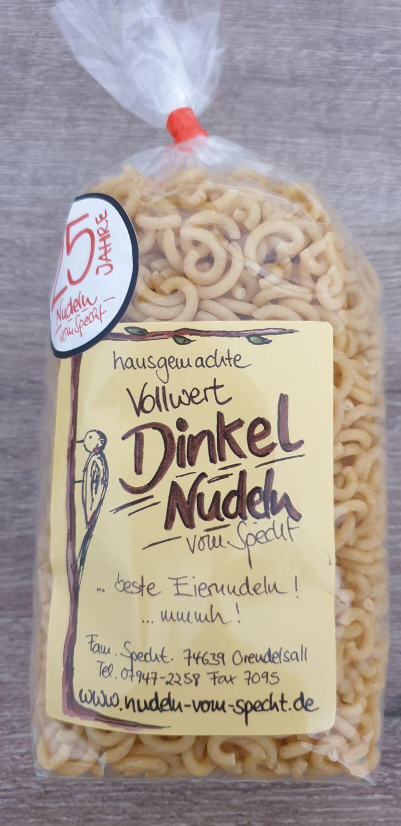 Dinkel Gabelspaghetti - Nudeln vom Specht